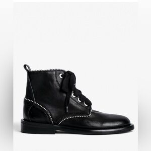 Zadig & Voltaire Laureen Roma Studs Ankle • Boots Size EU 38/ US 7
